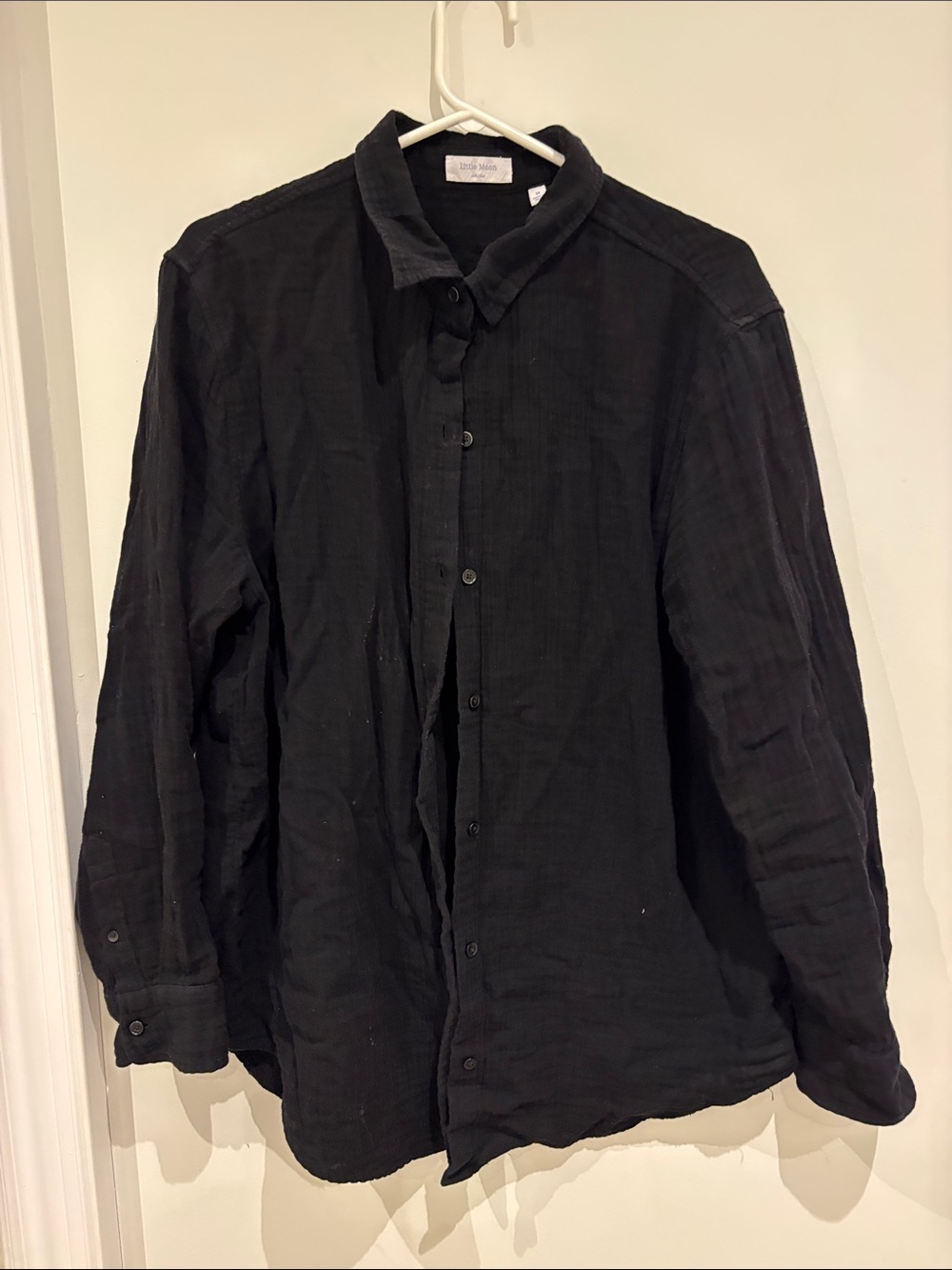 Women’s Black Button-Up Shirt Jacket